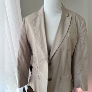 Tan spring pants suit ladies